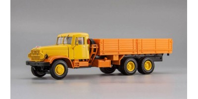 КРАЗ 219Б бортовой экспортный (1966-1969), желто-оранжевый