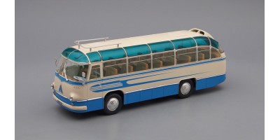 ЛАЗ 695Б туристический Комета (1958), белый / голубой
