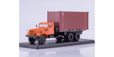 Масштабная модель КРАЗ-257Б1 контейнер