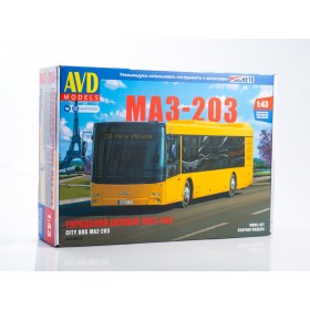 Сборная модель Городской автобус МАЗ-203