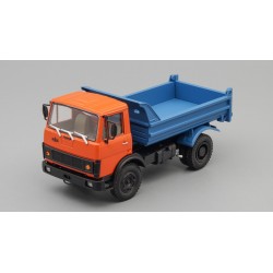 МАЗ 5551 самосвал (1985-1993), красный / синий