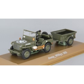 JEEP Willys 101st Airborne Division Normandie France (1944), green