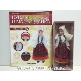 Куклы в Костюмах Народов Мира №16 - Италия - Сардиния (Джулия)