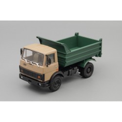 МАЗ-555102 самосвал (1988-1993), бежевый / зеленый