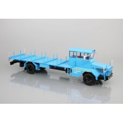 Berliet GLR 10 M3 (GLM 12), платформа с кониками, blue