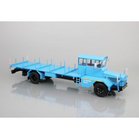 Berliet GLR 10 M3 (GLM 12), платформа с кониками, blue