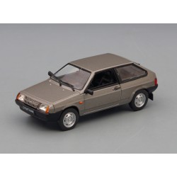 Автолегенды СССР и Соцстран №264 ВАЗ-2108 «Спутник» 1984—2003 гг. серый металик