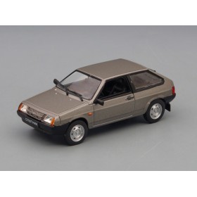 Автолегенды СССР и Соцстран №264 ВАЗ-2108 «Спутник» 1984—2003 гг. серый металик