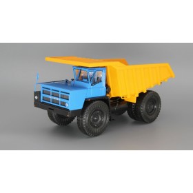 БелАЗ-7548 карьерный-самосвал, синий / оранжевый