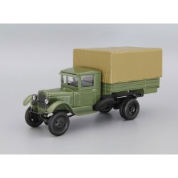 ЗИC-32 (НАТИ) бортовой с тентом, зеленый