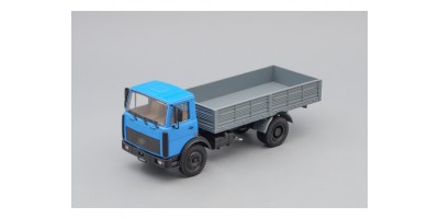 МАЗ-5337 бортовой (1991-1999), голубой / серый
