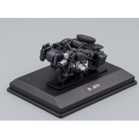 BMW R75 motorcycle with sidecar, matte dark grey BMW R75 motorcycle with sidecar, matte dark grey