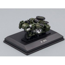 BMW R75 motorcycle with sidecar, dark green BMW R75 motorcycle with sidecar, dark green
