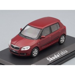 SKODA Fabia II, Red Flamenco Met.