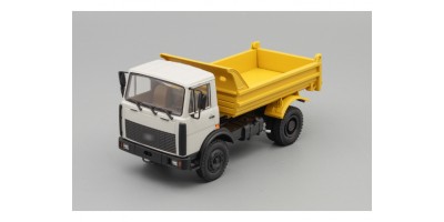 МАЗ-5551 самосвал (1991-1997), серый / жёлтый