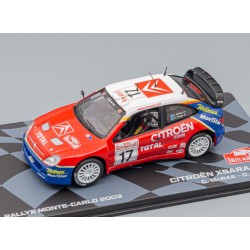 CITROEN Xsara Wrc N 17 Rally Montecarlo 2003 C.mcrae - D.ringer, Red White