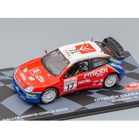 CITROEN Xsara Wrc N 17 Rally Montecarlo 2003 C.mcrae - D.ringer, Red White