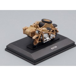 Zundapp KS750 motorcycle with sidecar, sand