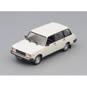Автолегенды СССР №43 ВАЗ-2104 "Жигули" 1984—2012 гг. белый