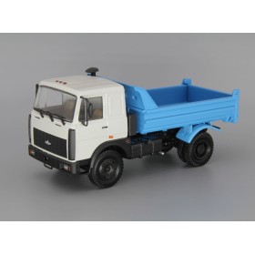 МАЗ-55514020 самосвал (1996-1999), серый / синий