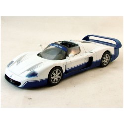 MASERATI MC12, Суперкары 75, white / blue. Блистер, журнал