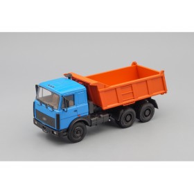 МАЗ-5516 самосвал (1995), голубой / оранжевый