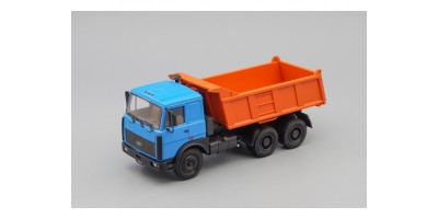 МАЗ-5516 самосвал (1995), голубой / оранжевый