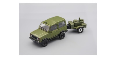 УАЗ-3171 (Deagostini) с прицепом "кухня"(Агат)