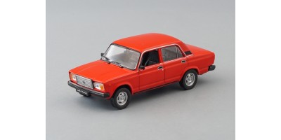 Автолегенды СССР и Соцстран №262 ВАЗ-2107 «Жигули» 1983—2012 гг. красный. Бокс.