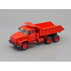 КРАЗ-251 самосвал (1979-1981), красный
