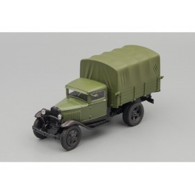 Автолегенды СССР №79 ГАЗ-АА 1932—1950 гг. зеленый