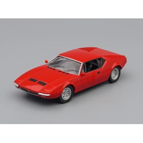 DE TOMASO Pantera, Суперкары 42, red. Блистер, журнал