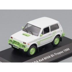 ВАЗ-2121 Lada 4X4 Niva St-Tropez (1990), белый / зеленый