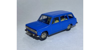 ВАЗ-2102 (А11), синий. Без МИ. Трещина на стойке.