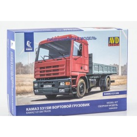 Сборная модель КАМАЗ 5315М бортовой грузовик