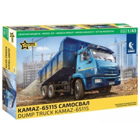Сборная модель KAMAZ-65115 Самосвал
