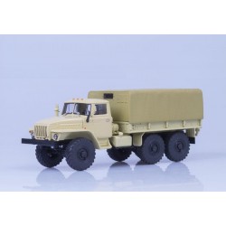 УРАЛ-4320 бортовой, с тентом (бежевый)