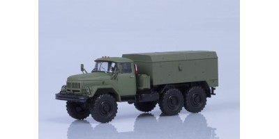 Унифицированный моторный подогреватель (УМП) 350 (на шасси ЗИЛ-131), (хаки матовый), 1975 г.
